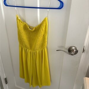 Timing Yellow Sundress